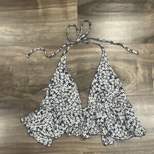 Floral Halter Garage Top